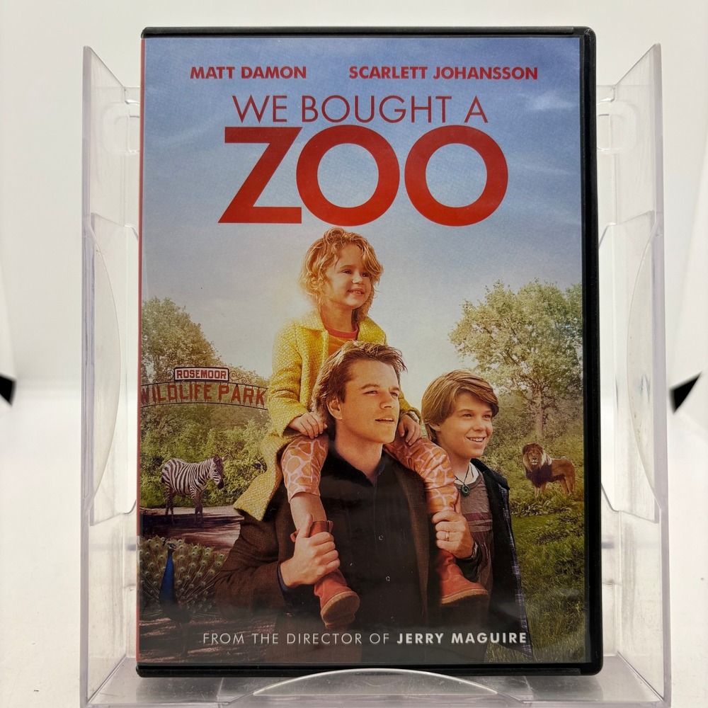 We Bought a Zoo DVD Matt Damon Scarlett Johansson Cameron Crowe Movie 2280538